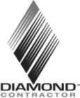 Diamond contractor logo.